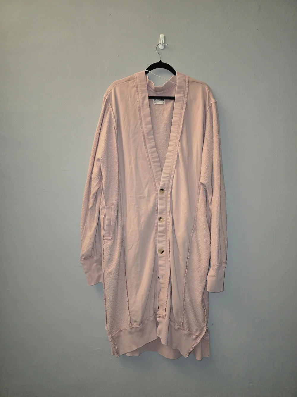Free People We The Free Fresh Start Cardigan - Float Pink